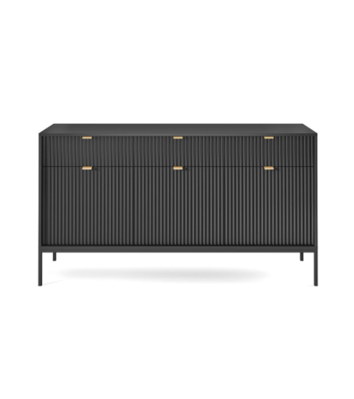 Ensemble meuble TV NOVA couleur Noir